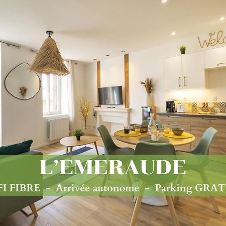 L'Emeraude - 1 A 4P - Wifi Fibre - Parking Gratuit Pont-dʼAin Extérieur photo